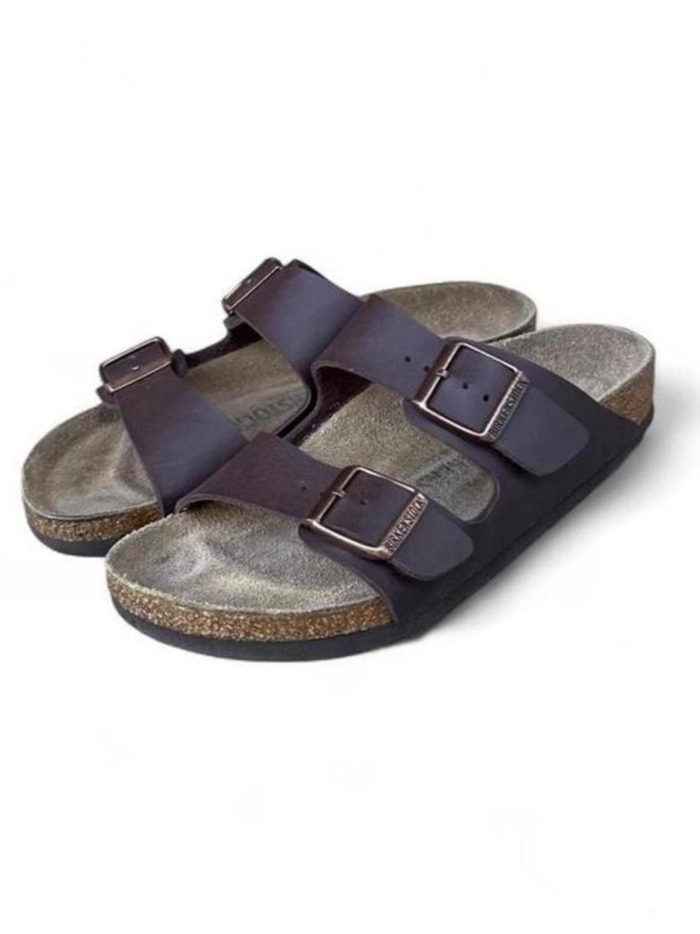 Birkenstock Arizona Habana Brown Birkibuc Sandals EU 36 Women’s 5 Narrow